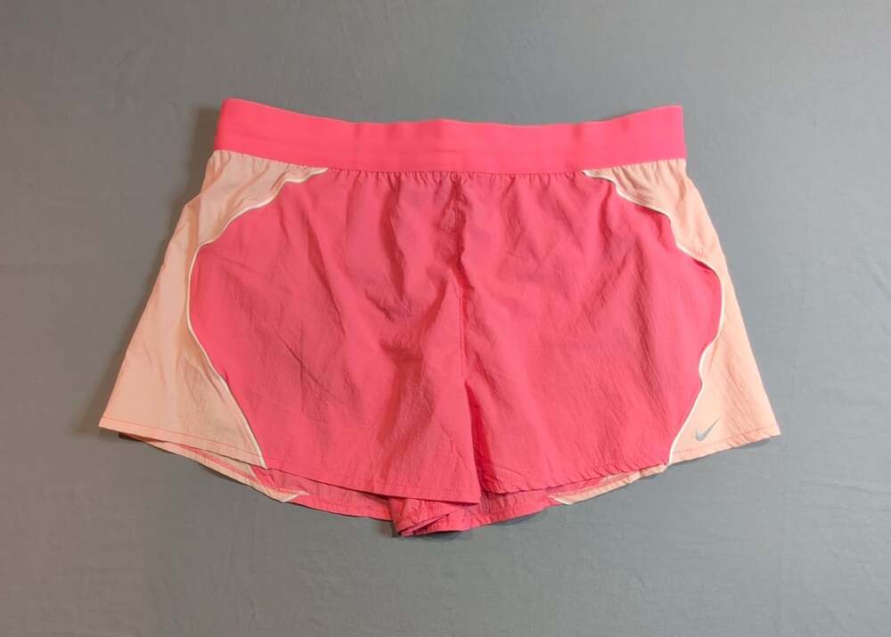 Nike Swift Running Shorts Size XL Pink High-Waisted Brief-Lined NWT